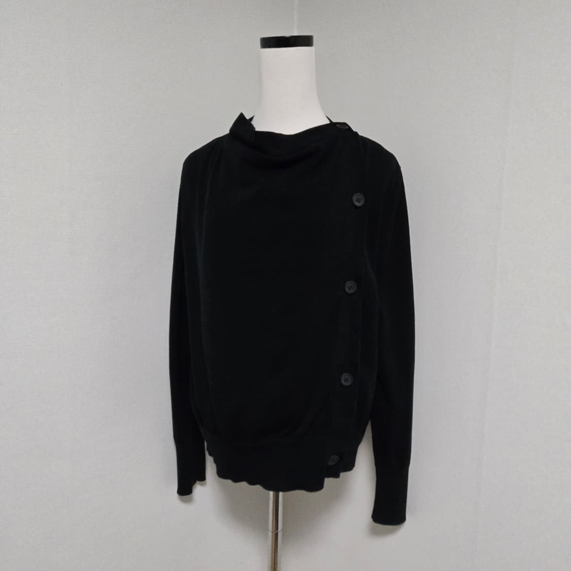 코스 드레이프넥 코튼 가디건 / 여성 가디건/ 여자 가디건  상품이미지8