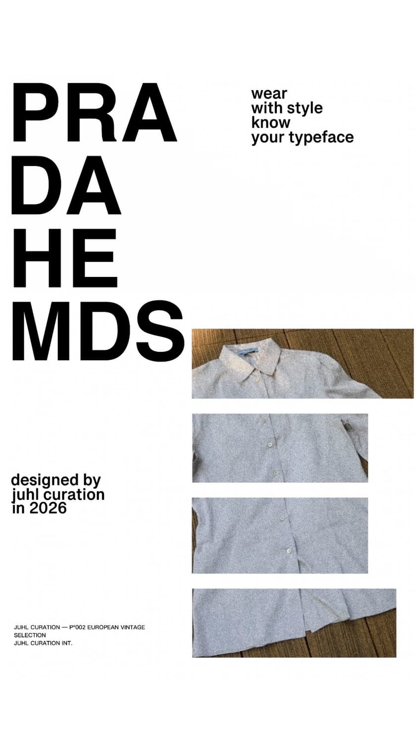 SS11 Prada Long Sleeve Shirt 상품이미지4