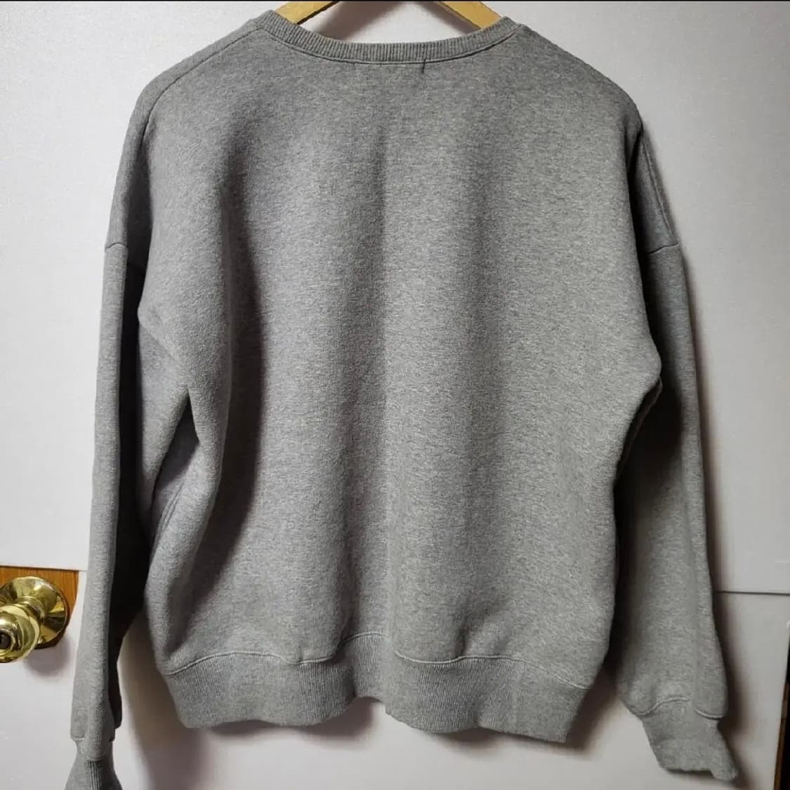 36 ) 기모 포켓맨투맨free멜란지 공용 너무예쁜디자인 상품이미지5