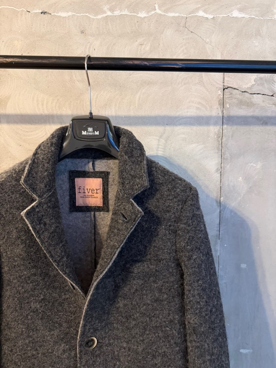 fiver 피버 펠트울 코트 100 상품이미지3