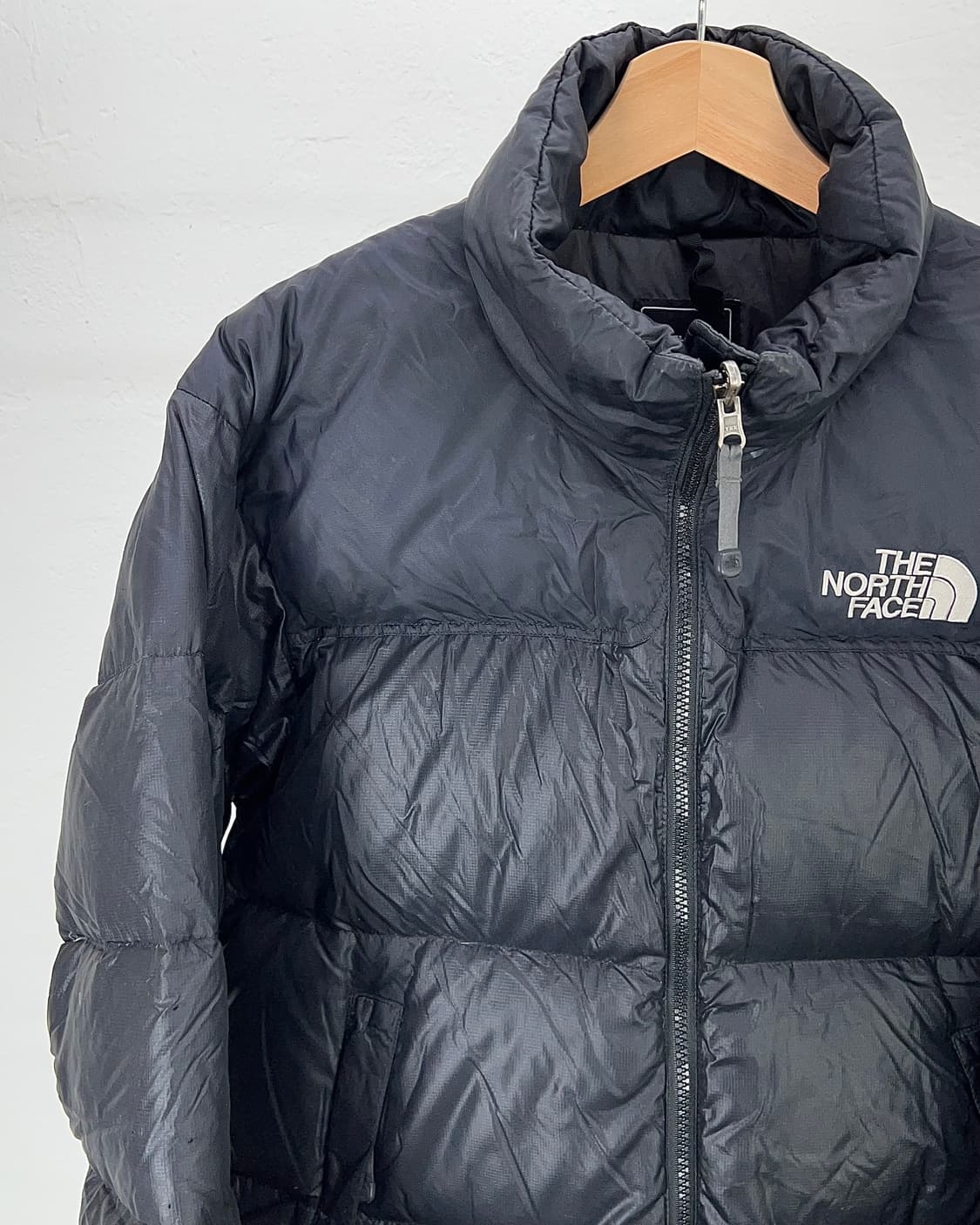 노스페이스 블랙 1996 에코 히든 후디 눕시 패딩 자켓 상품이미지2