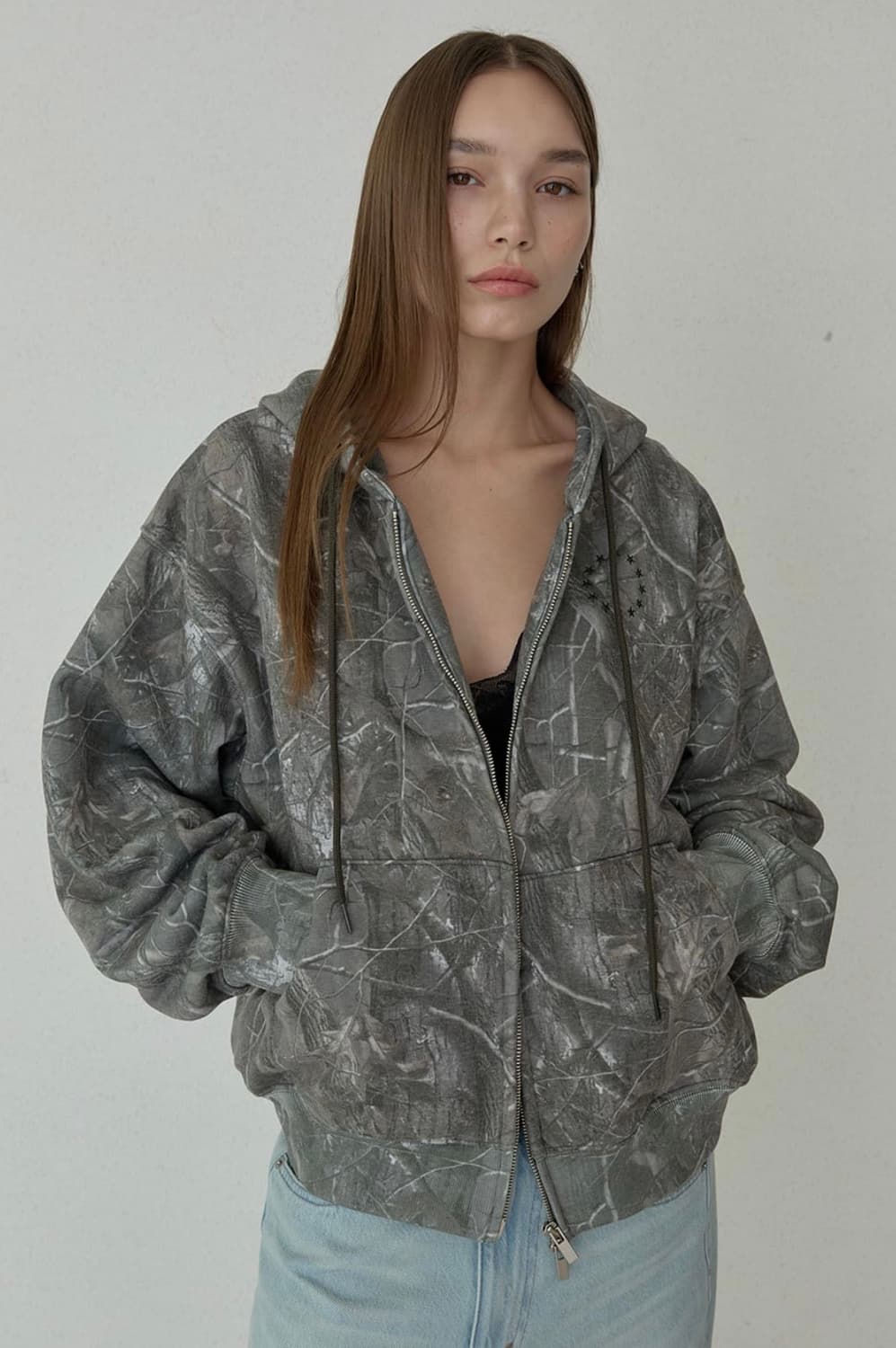 [새제품] 오데스 리얼트리 후드집업 상품이미지1