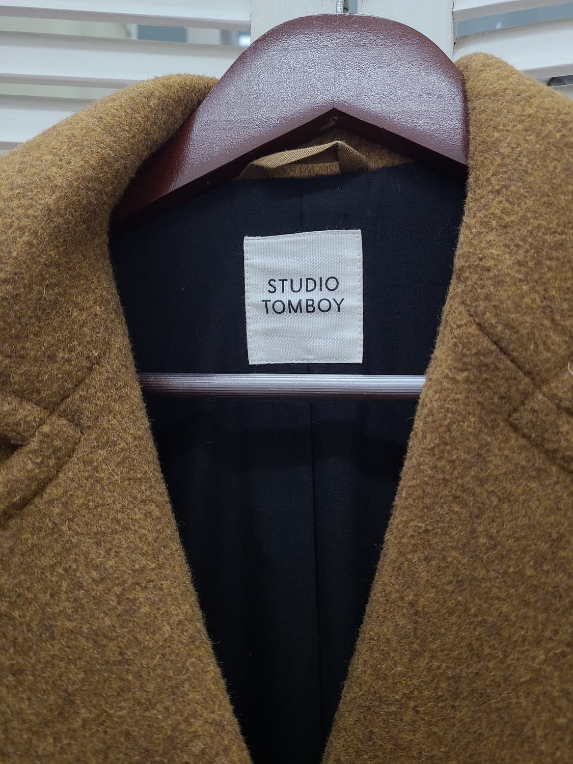 스튜디오 톰보이 울 코트 상품이미지3