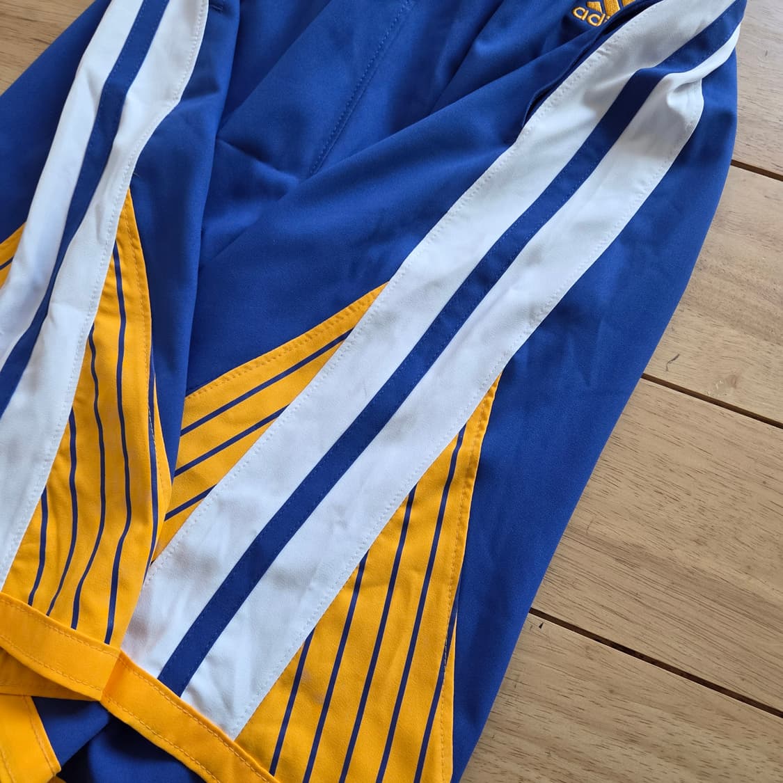 XS 새상품 아디다스 골든스테이트 워리어스 반바지 NBA167 상품이미지6