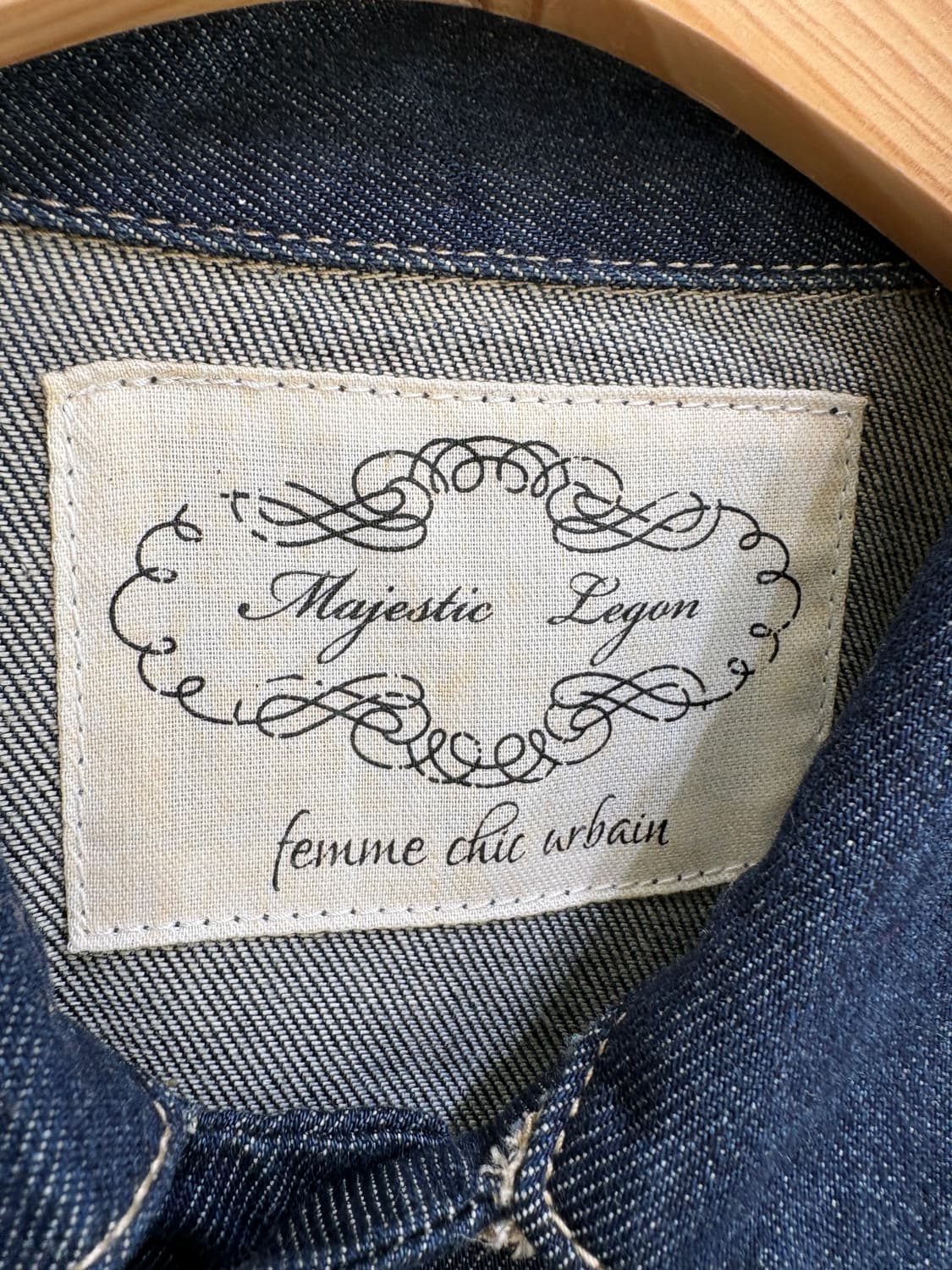 MAJESTIC LEGON 데님 자켓 상품이미지6