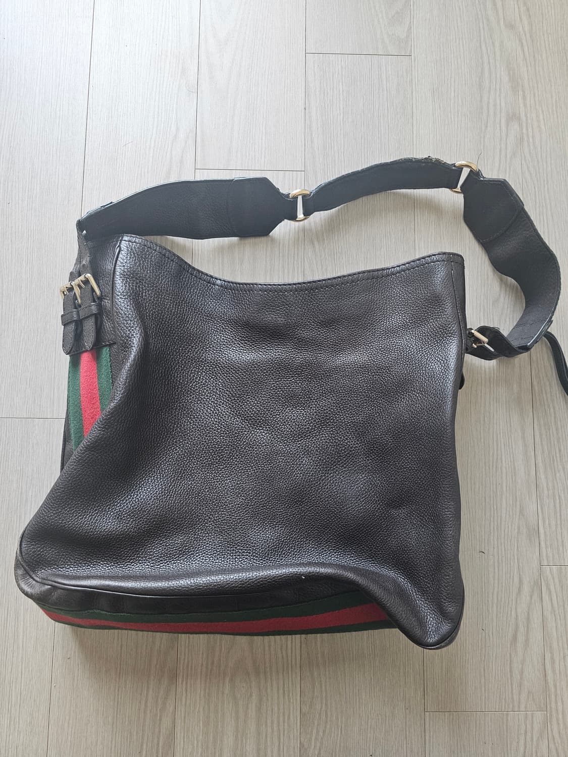 구찌 GUCCI HERITAGE WEB STRAP HOBO BAG 상품이미지2