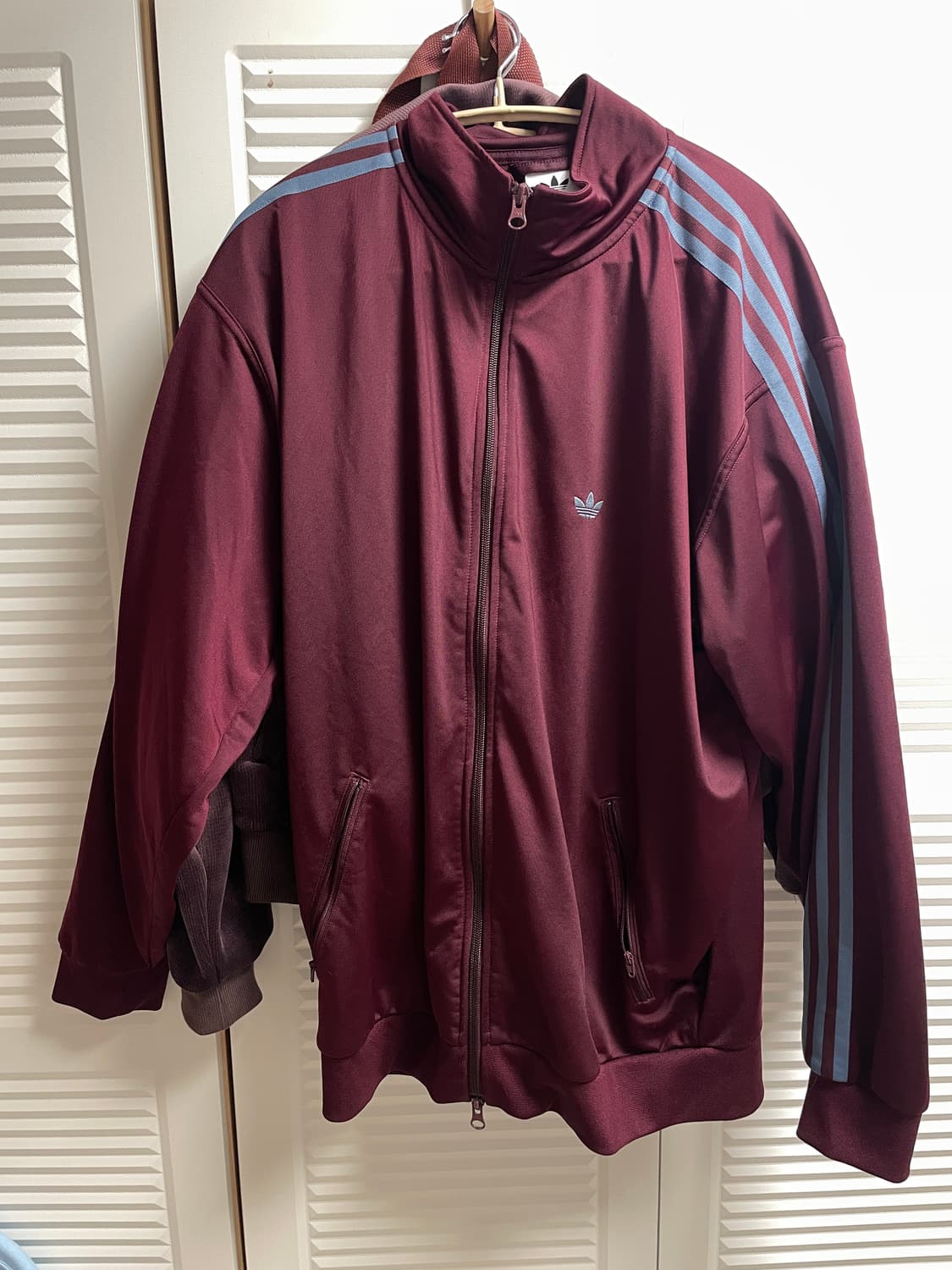 아디다스 베켄바우어 트랙 자켓 마룬 버건디 상품이미지2