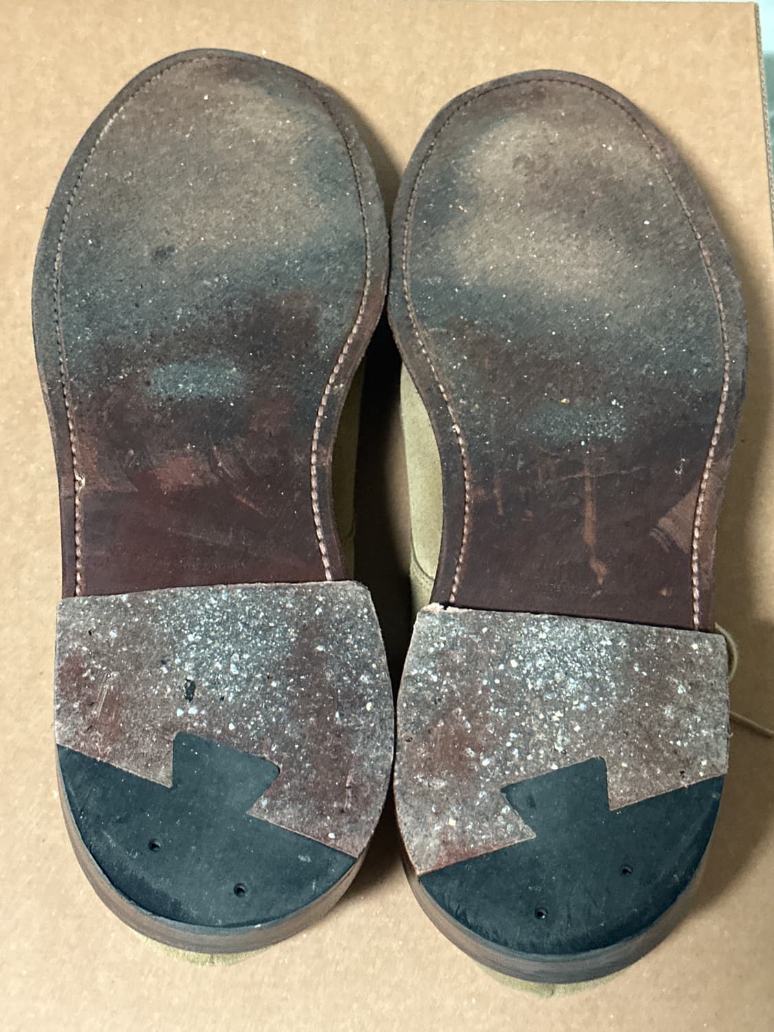 Alden 알든 29332F 언라인드 탄 스웨이드 더비 11D 상품이미지6