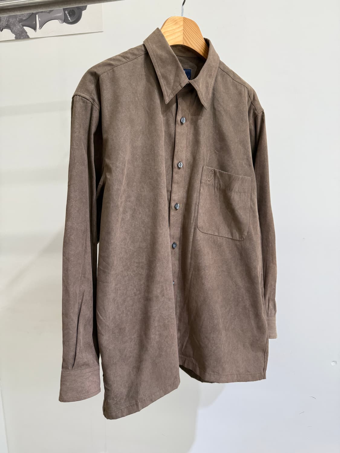 GIANNI VALENTINO 브라운 셔츠 상품이미지2