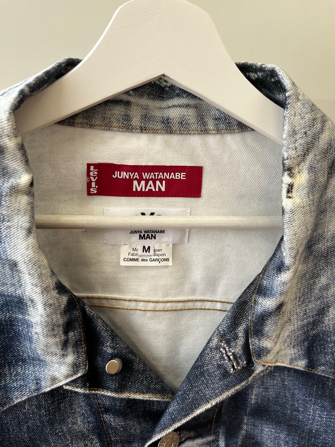 준야와타나베x리바이스x버버진 데님자켓 상품이미지5