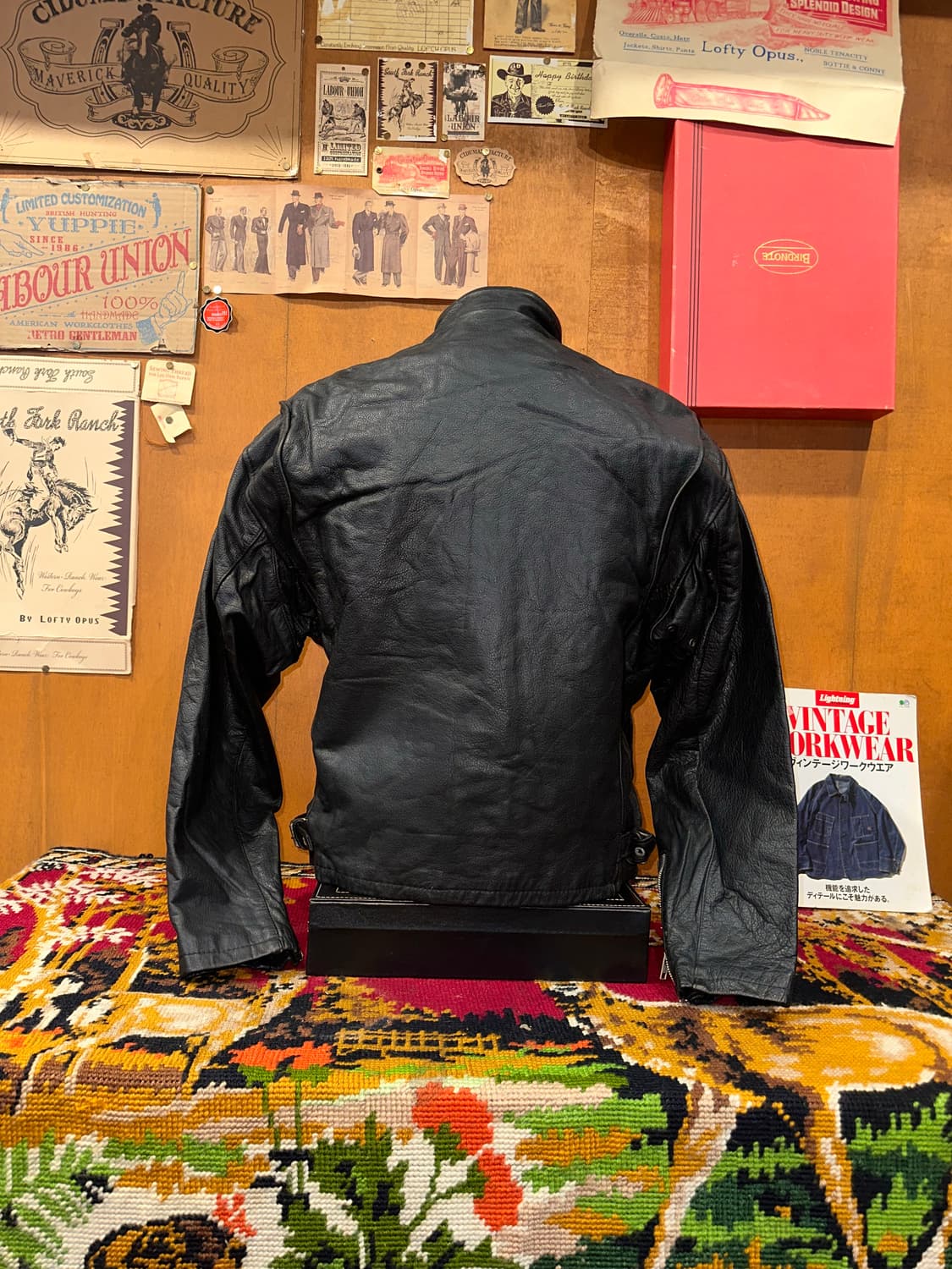 ( L-XL ) 바이커자켓 라이더자켓 레이싱자켓 봄버자켓 가죽자켓 상품이미지4