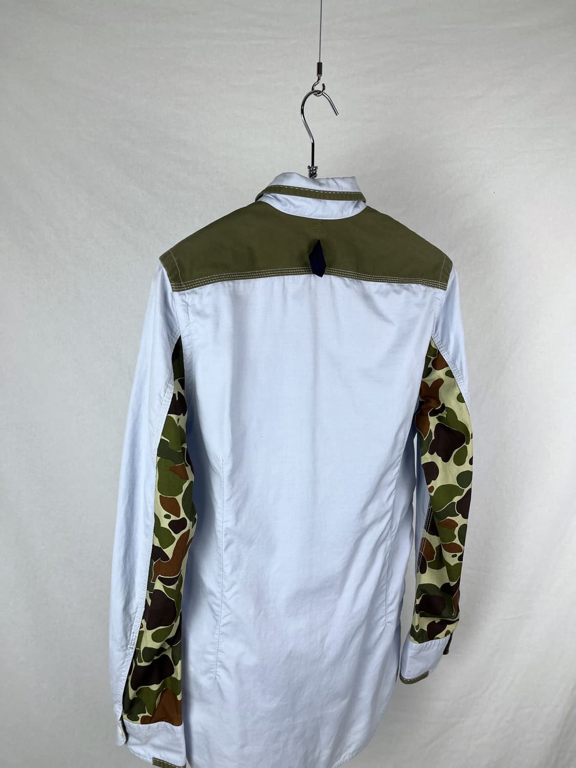 JUNYA WATANABE 카모패턴 도킹 셔츠 상품이미지4