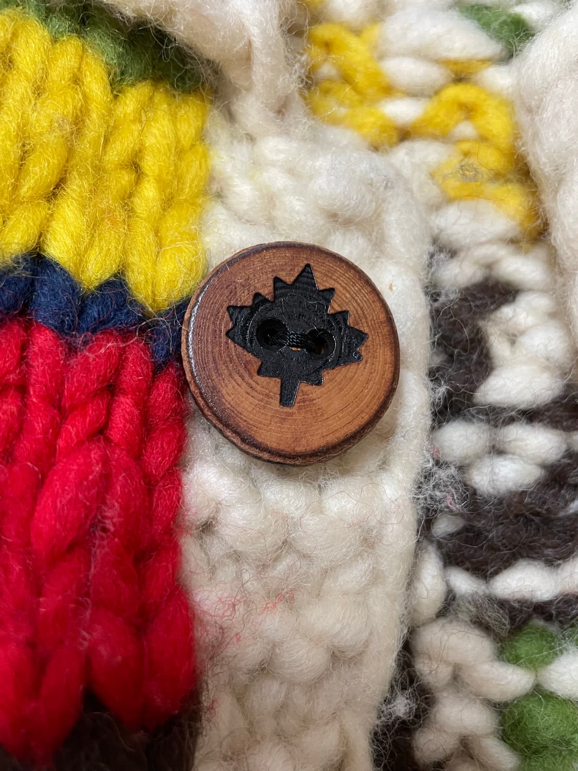 국내 유일 90s Made Canada 카나타 빈티지 코위찬 니트 스웨터 상품이미지3