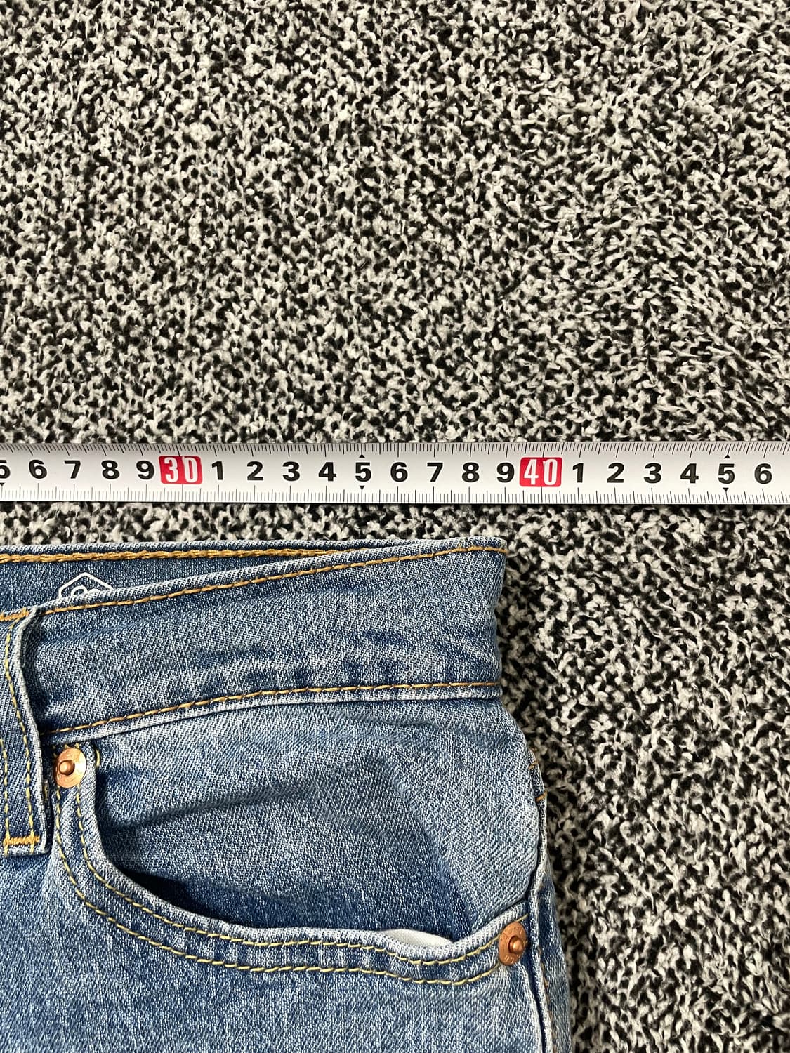 빈티지9. 리바이스 511 슬림핏 워시드 쿨 원단 데님팬츠 청바지 상품이미지5