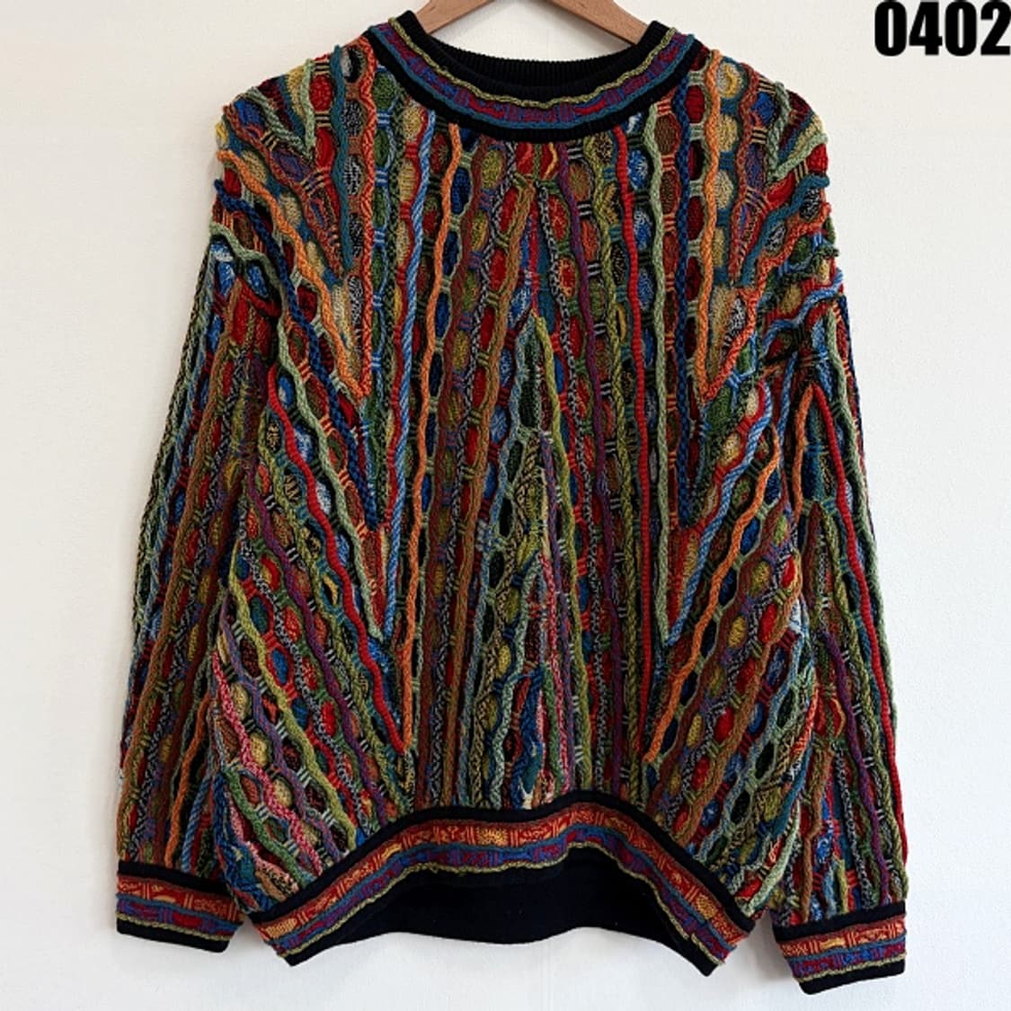 림노스 오스트레일리아 울 니트 스웨터 S 0402 상품이미지1