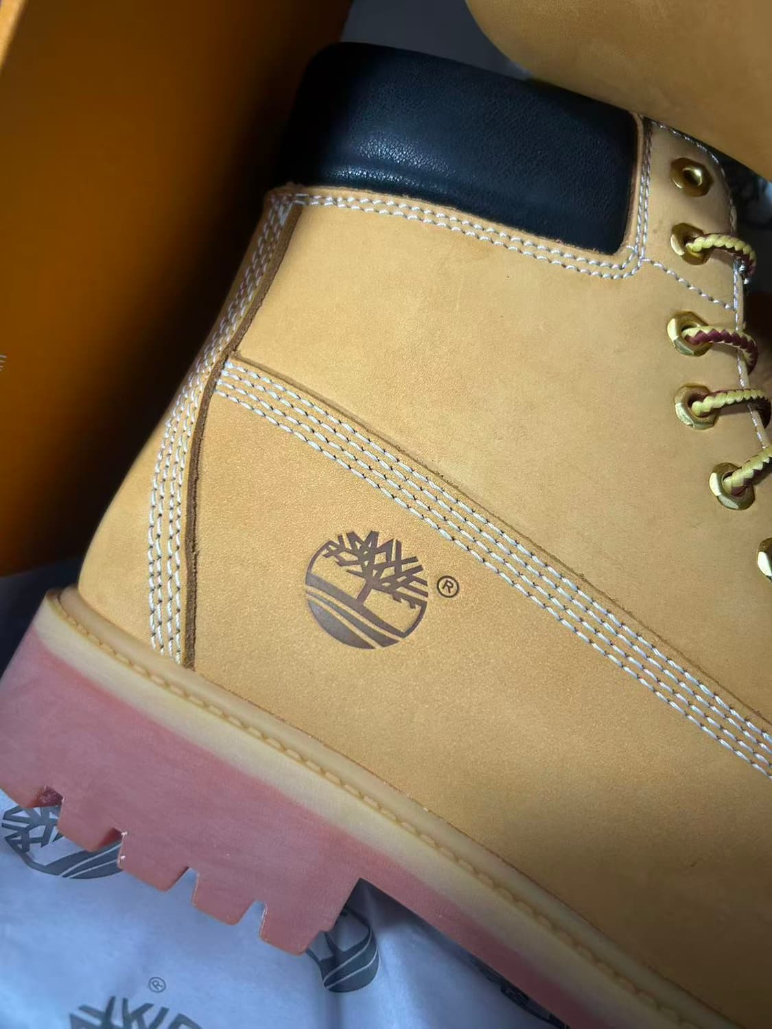 팀버랜드 프리미엄 6인치 워터프루프 부츠 위트 누벅 270mm 상품이미지2