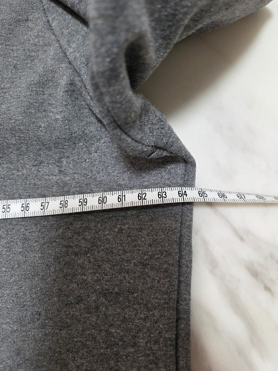 파타고니아 P-6 로고 그레이 후드티 상품이미지9