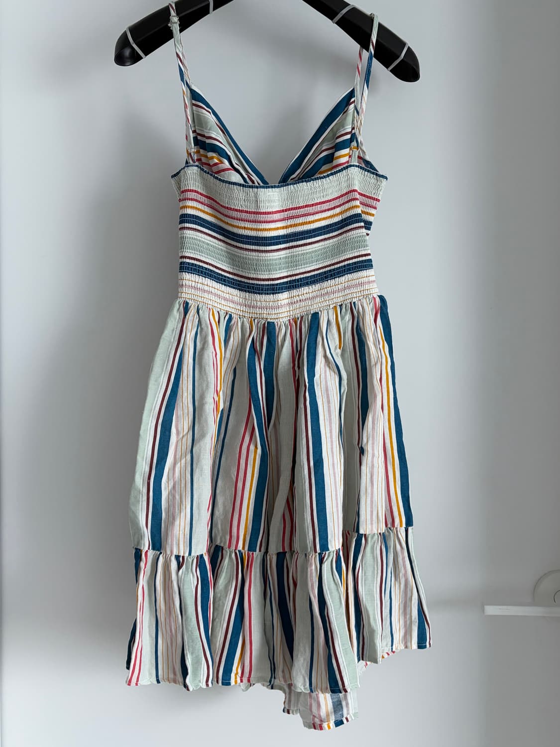 Anthropologie 스트라이프 끈나시 원피스 상품이미지3