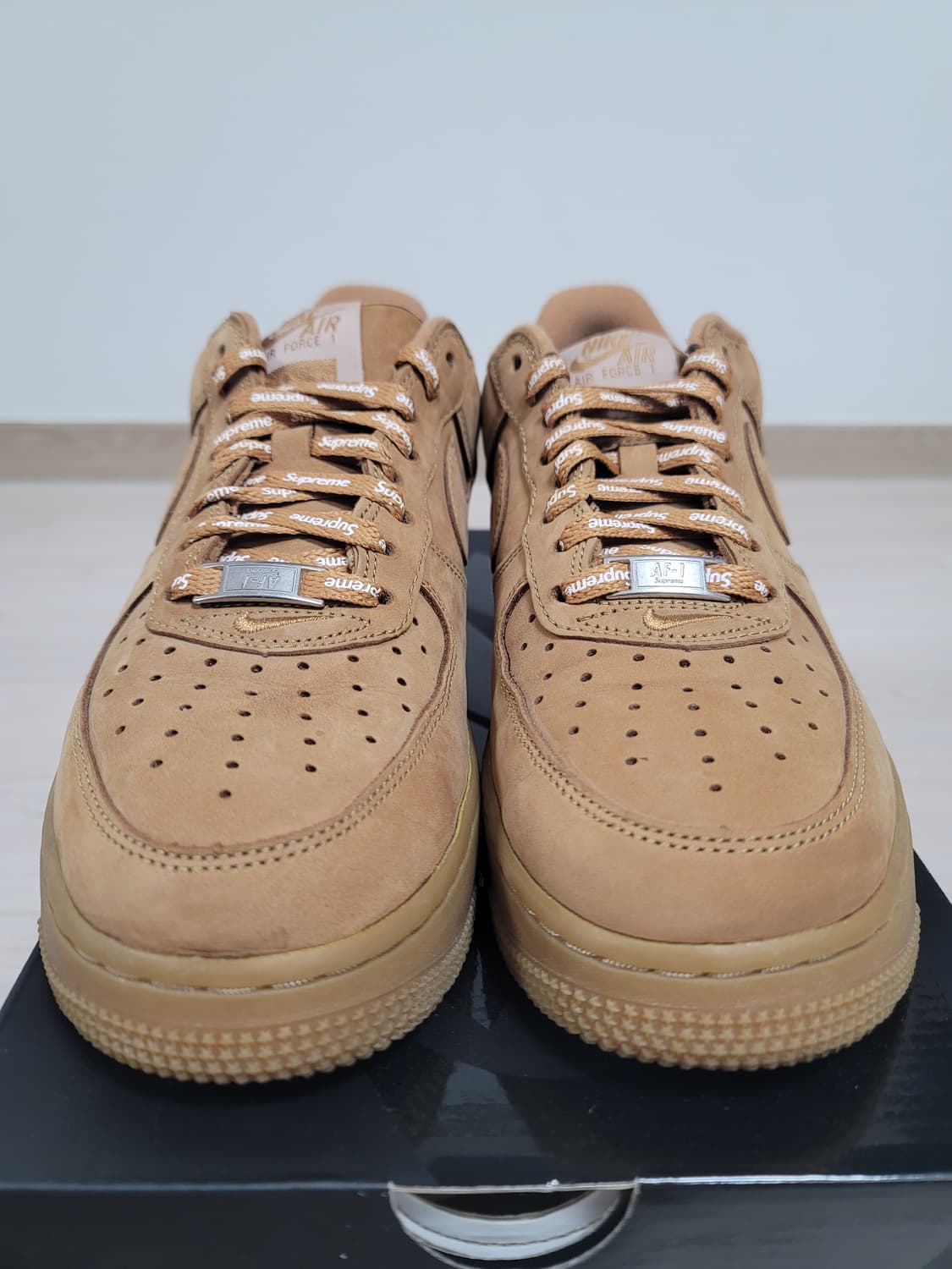 [260] <상태최상> 나이키x슈프림 된장 에어포스 상품이미지4