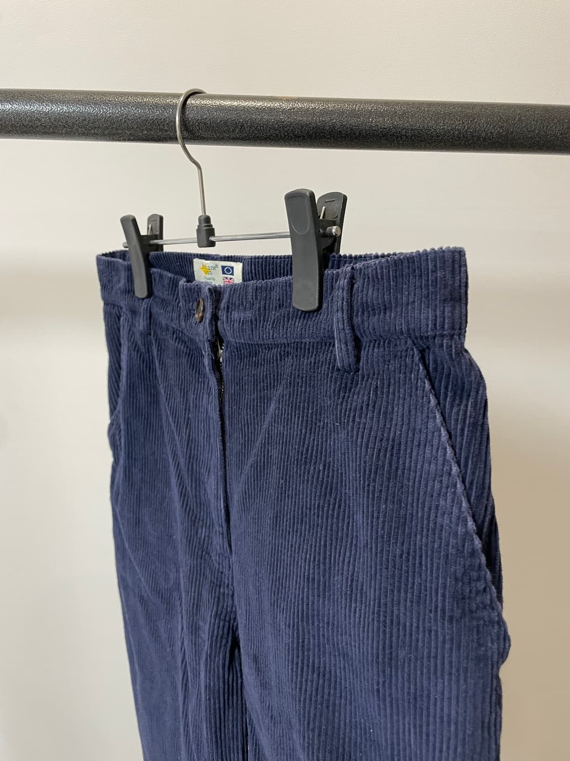 (3) moodal 문달 프렌치 네이비 코듀로이 팬츠 상품이미지2