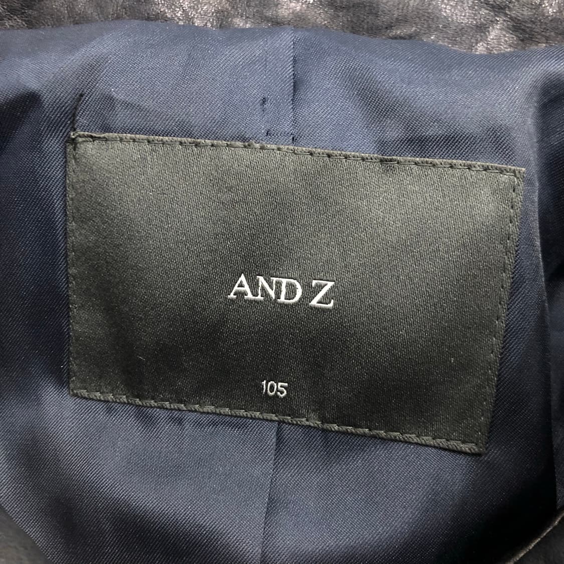 앤드지 양가죽 집업 레더 가죽 자켓 상품이미지5