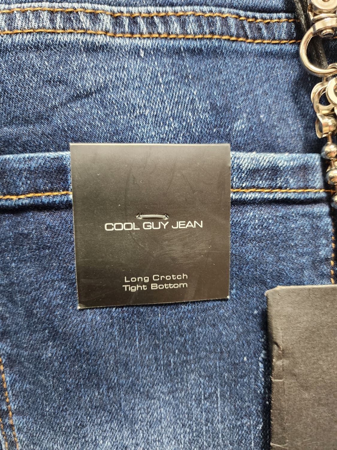 (새상품) Dsquared2 체인디테일 데미지 데님 상품이미지7