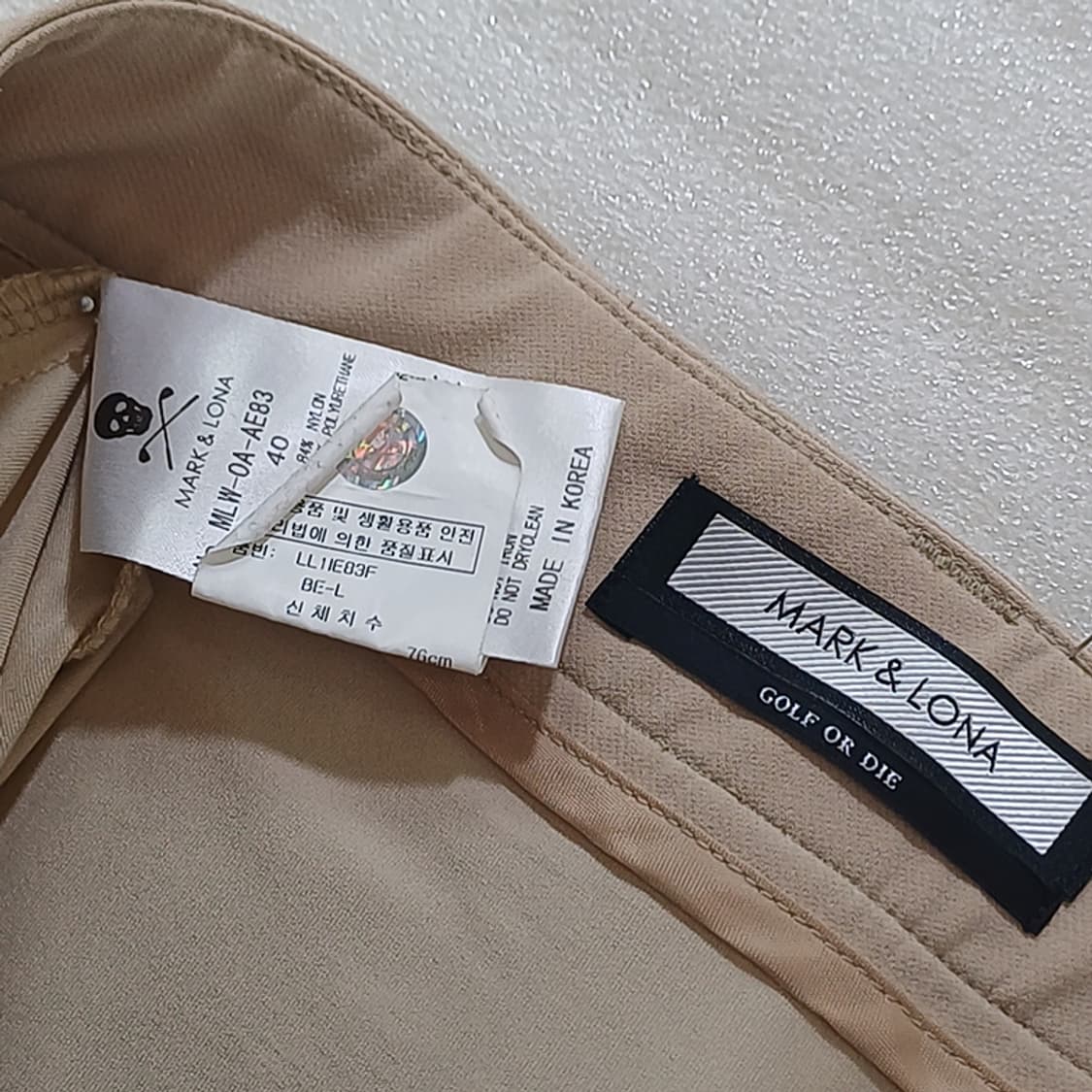 매장판 마크앤로나 골프 플리츠 스커트 L 거의새것 사랑봉봉 상품이미지4