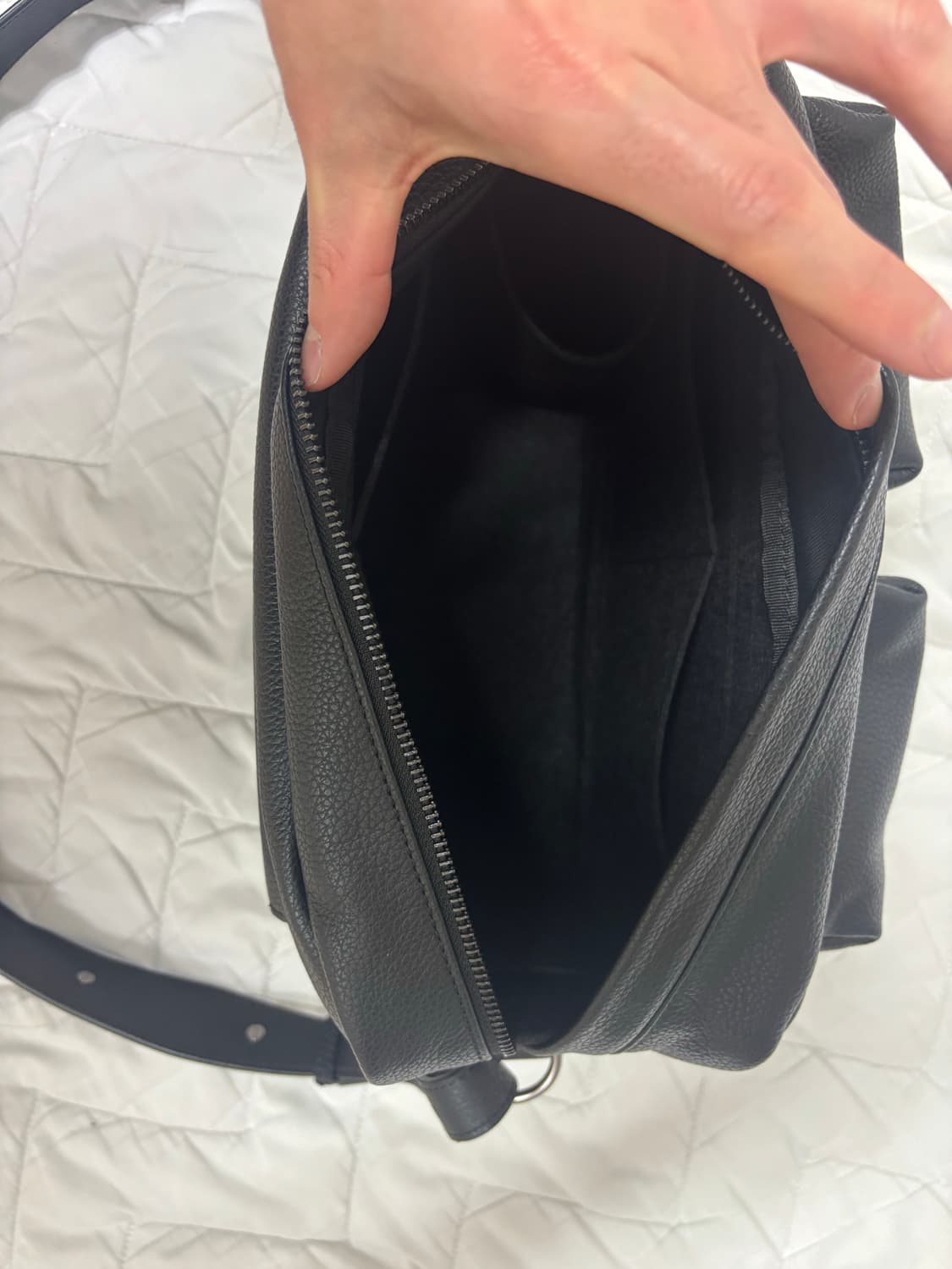 유스 youth 24 fw 가죽 레더 카메라백 (이너백 포함) 상품이미지6