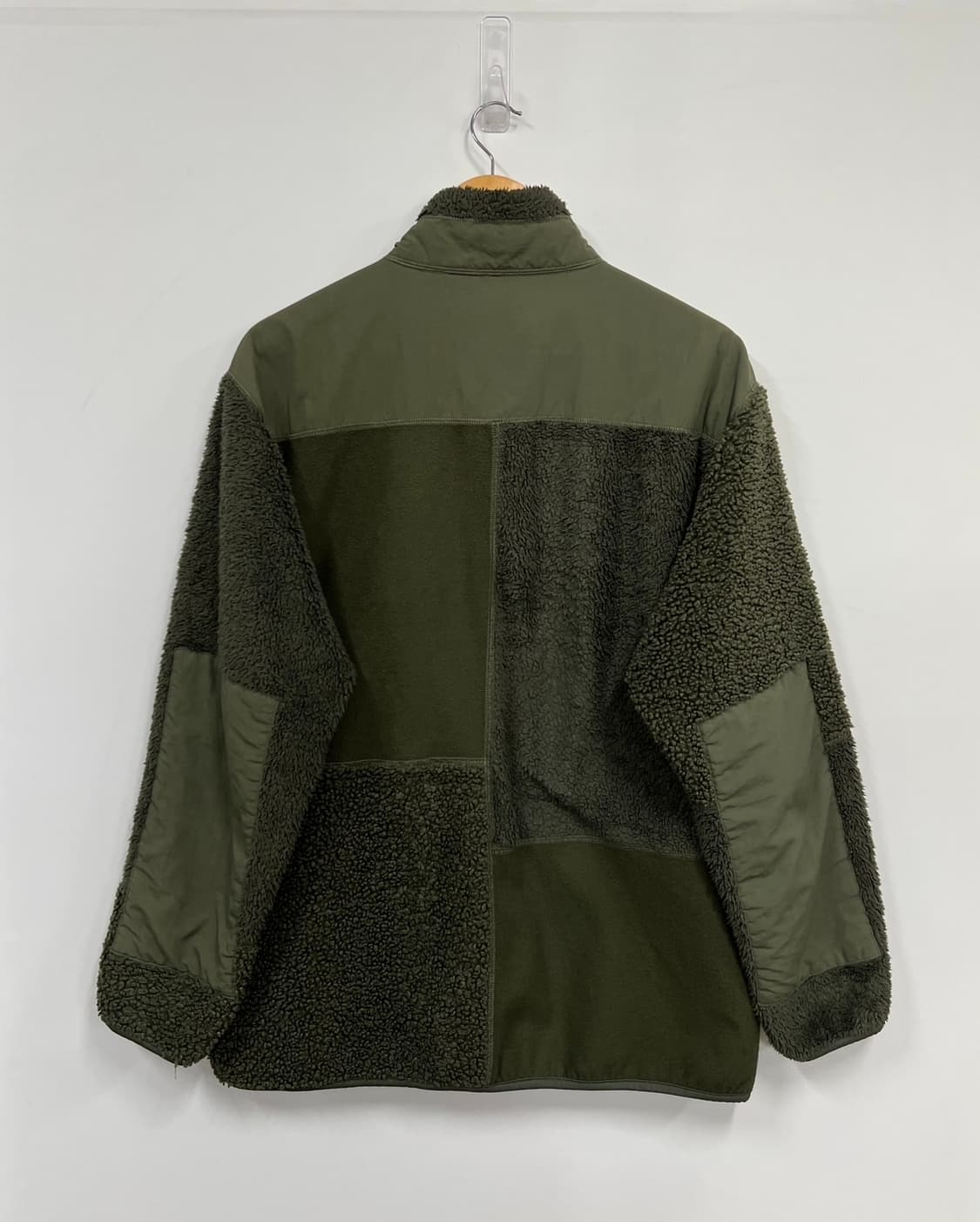 유니클로 엔지니어드 가먼츠 포켓 밀리터리 카키 후리스 집업 상품이미지6