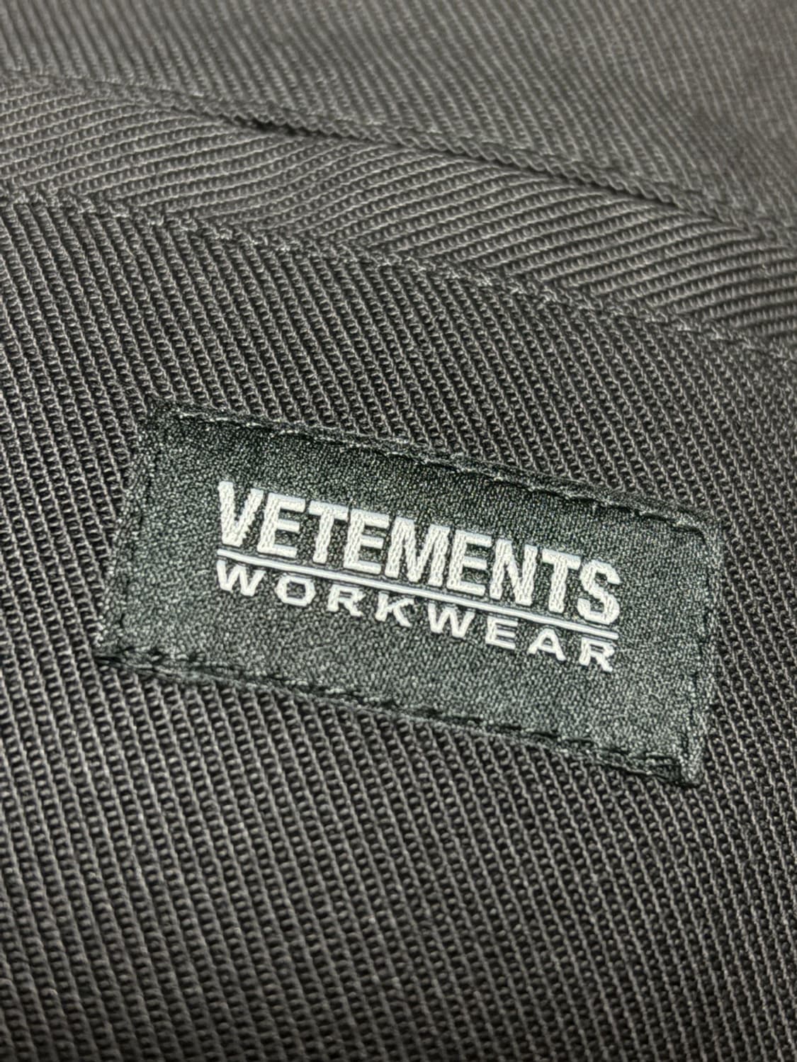 베트멍 2016 워크웨어 쇼츠 VETEMENTS 아카이브  블랙 상품이미지10