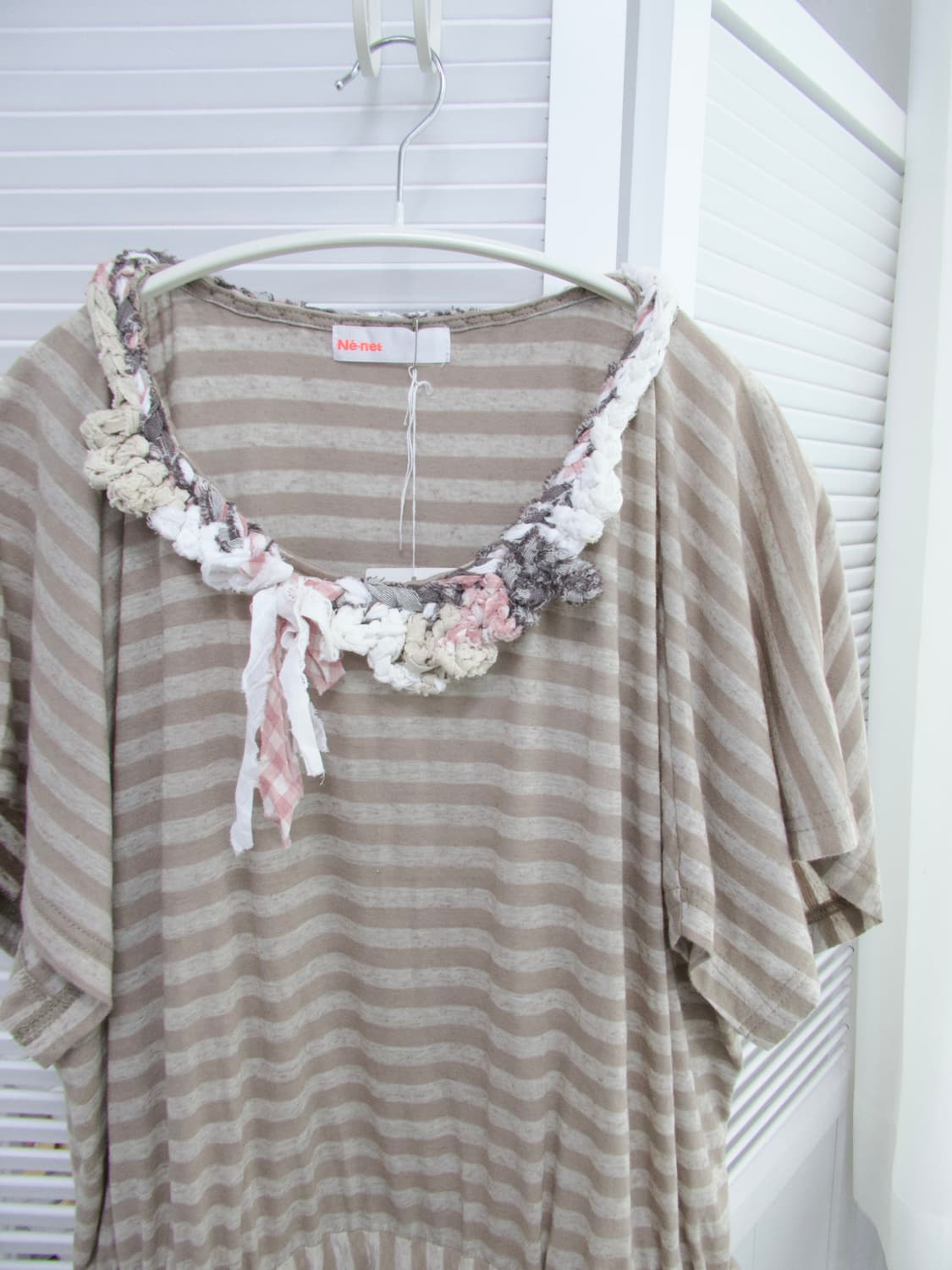 네넷 패브릭 트위스트 원피스 상품이미지5