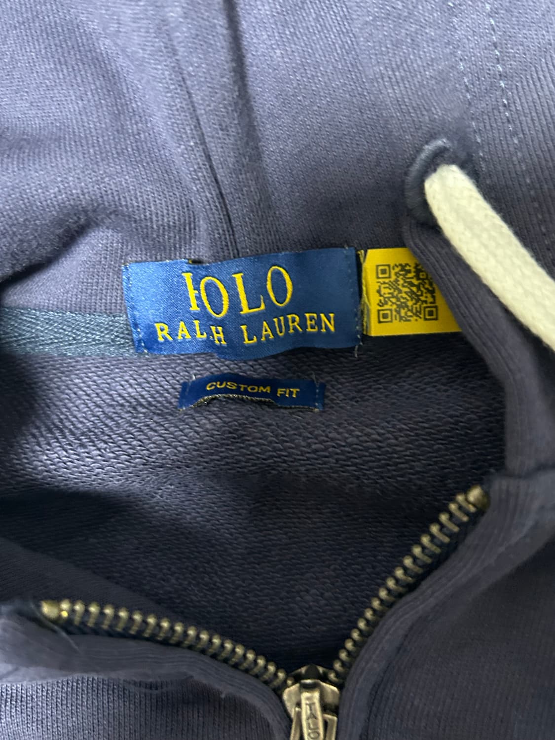 폴로 네이비 후드집업 상품이미지4