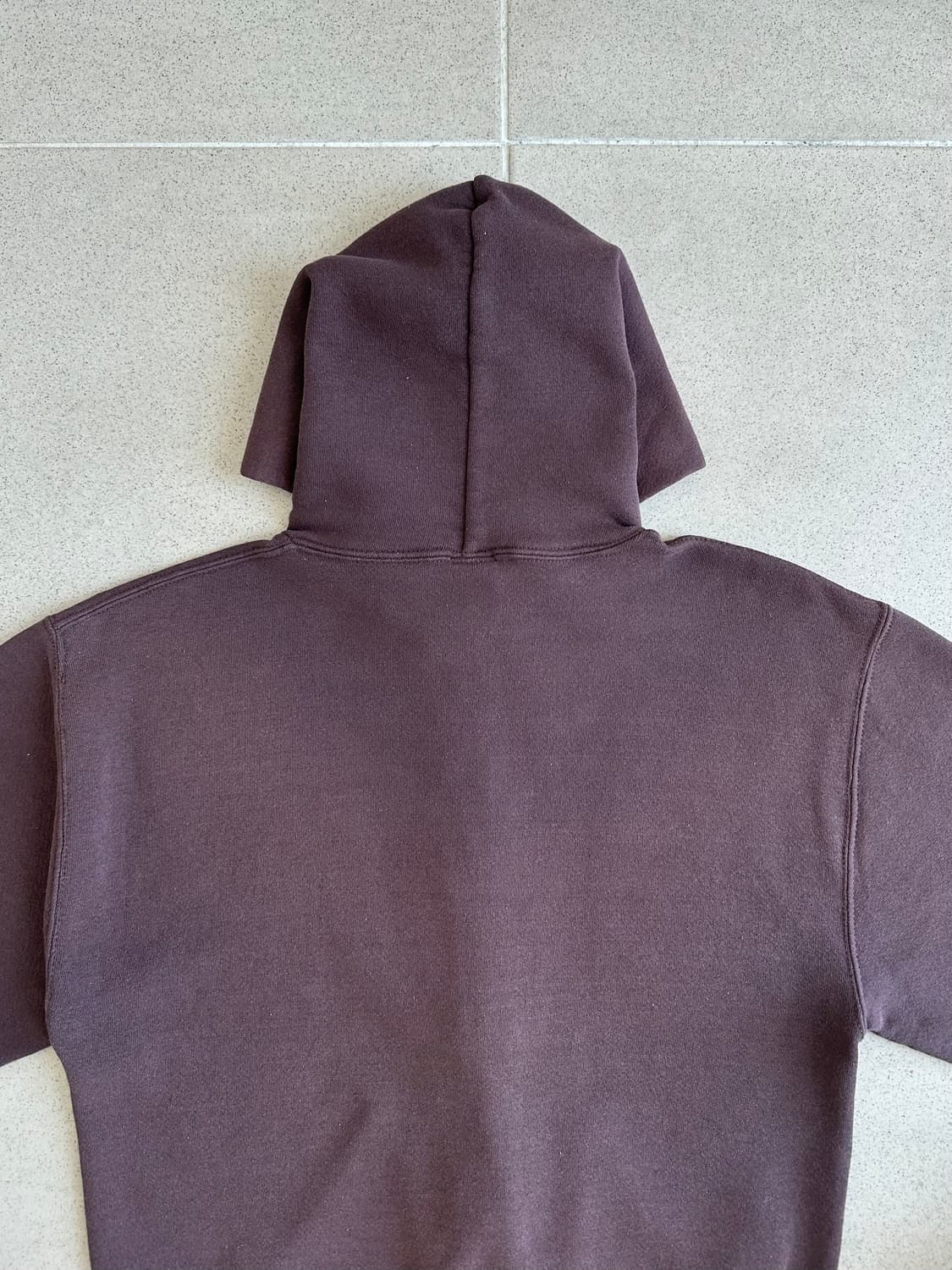 00s 빈티지 러셀 후드집업 브라운 S 상품이미지5