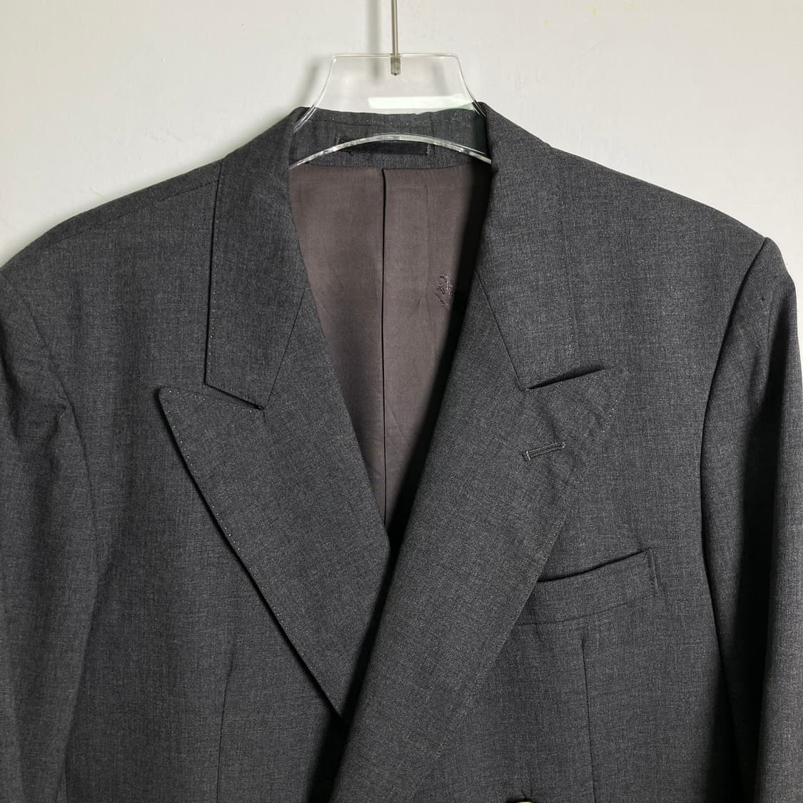 버버리 빈티지 울 더블 브레스티드 블레이저 50 상품이미지4