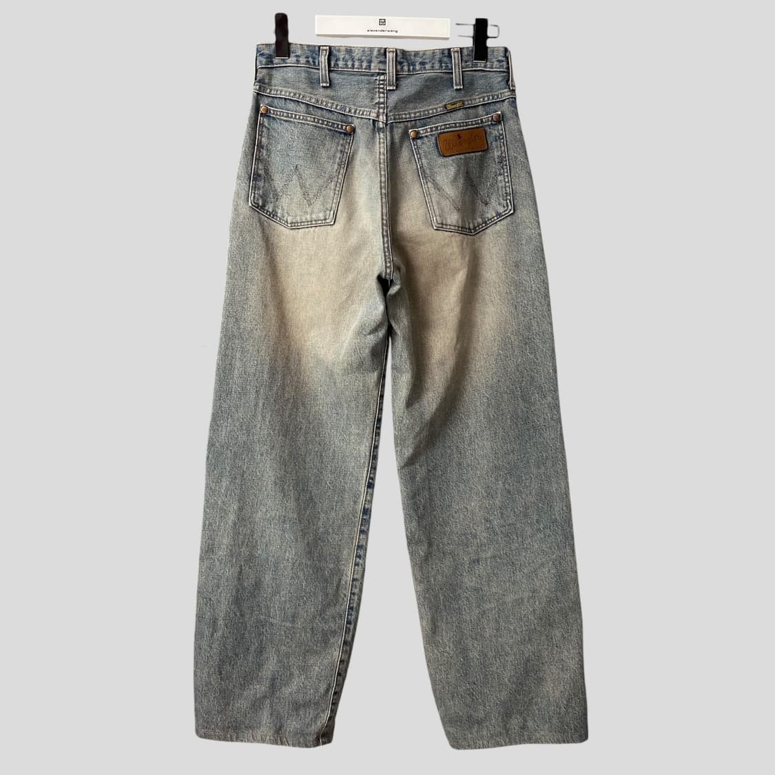 (29)WRANGLER 랭글러 M1721 블루벨 셀비지 데님 청바지 상품이미지5