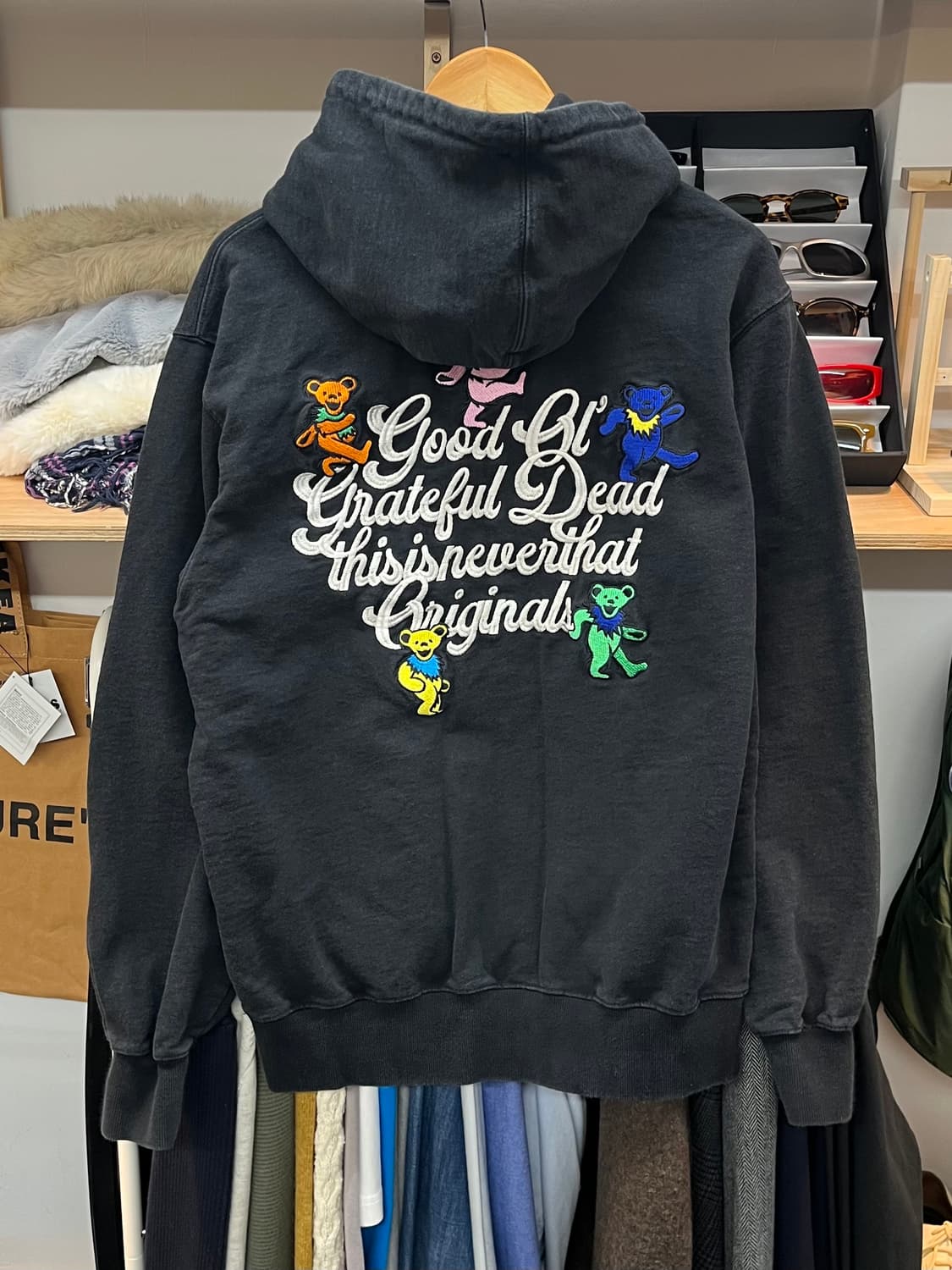 [100~105] 디네댓 X 그레이트풀데드 후드티 L  상품이미지4