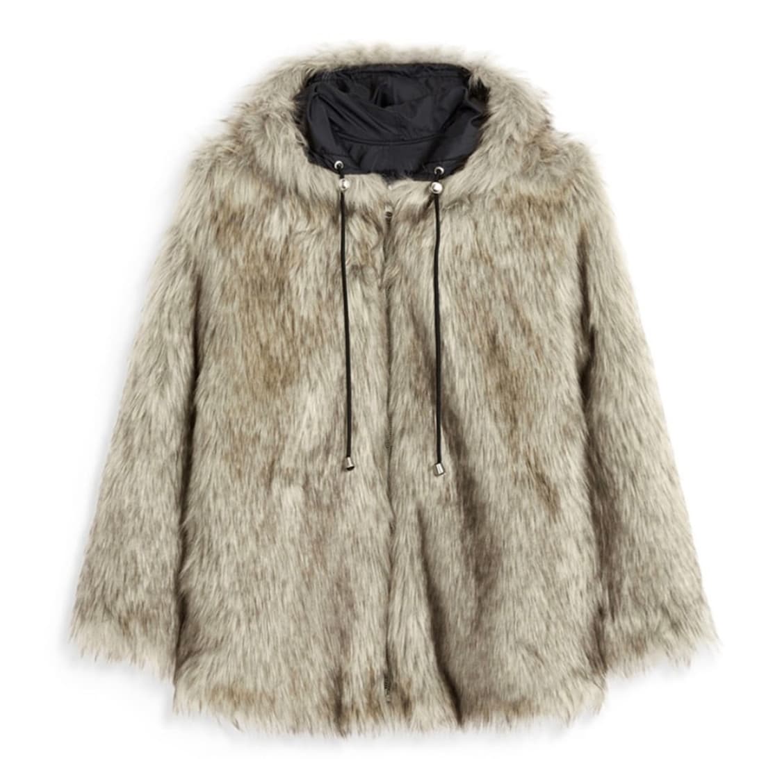 OPENYY 리버시블 퍼 후드재킷 상품이미지1