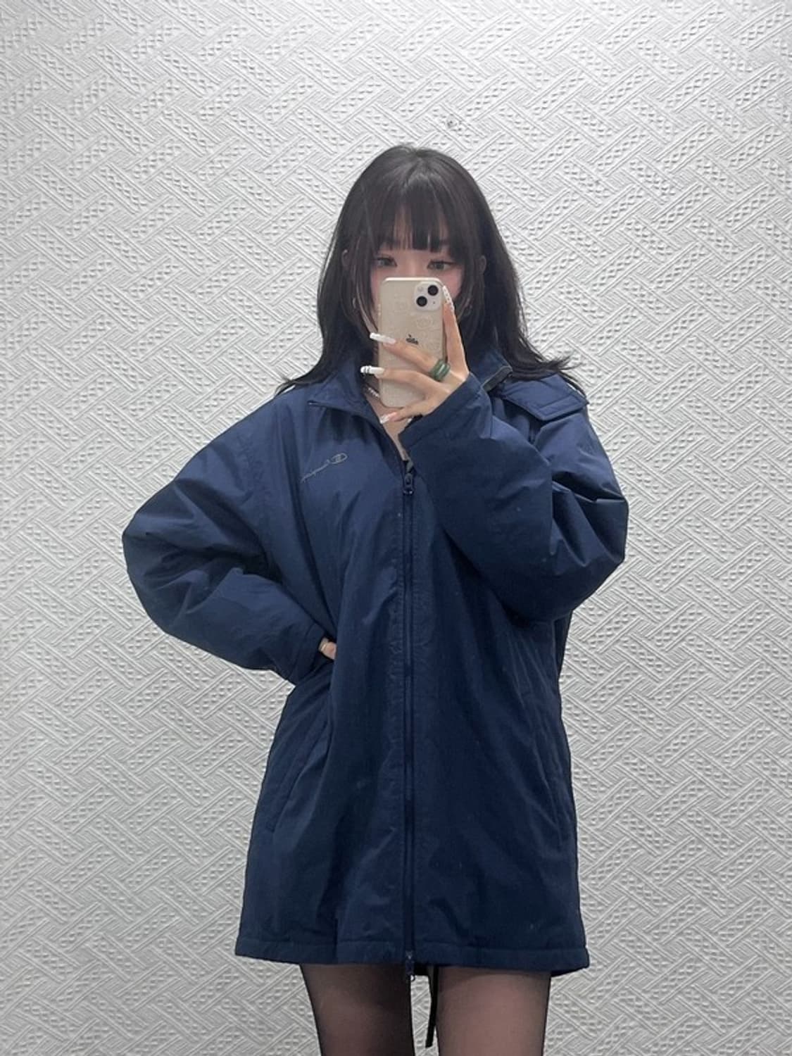 챔피온 어센틱 올드스쿨 레트로 빈티지 바람막이 자켓 M C10797 상품이미지2