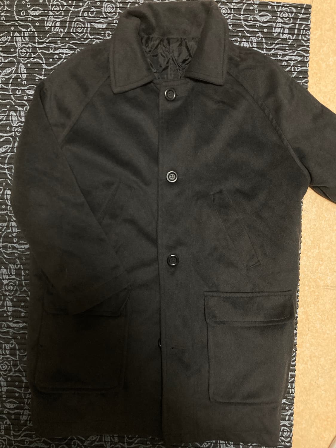 블랙 코트 상품이미지1