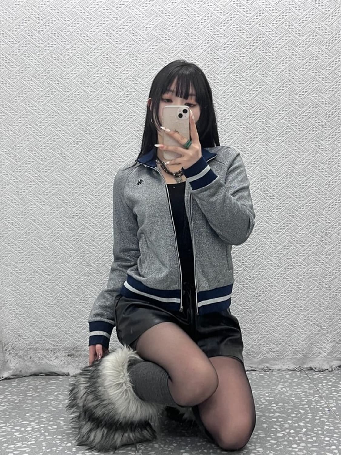 카파 올드스쿨 Y2K 트윙클 트랙탑 져지 집업 S C09437 상품이미지2