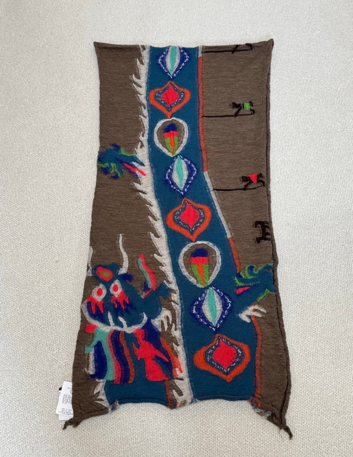 캐피탈 축융을 드래곤 머플러 브라운 상품이미지1