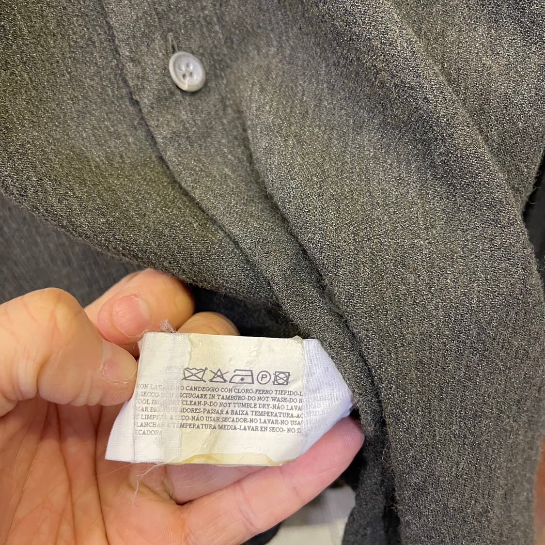 90's 아르마니 셔츠 메이드인 이태리 상품이미지7