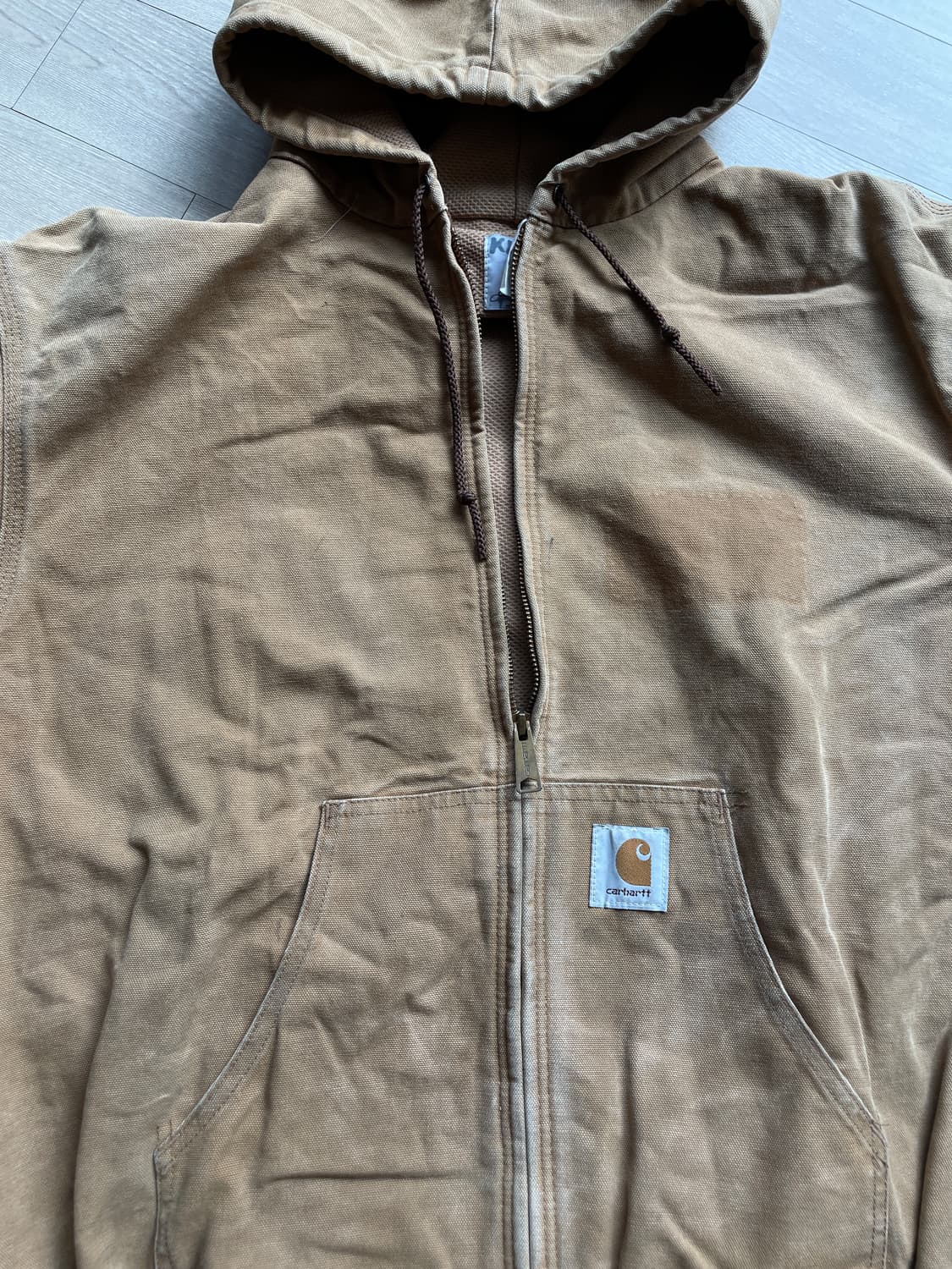 칼하트 JR106 브라운 써멀 액티브 자켓 상품이미지6