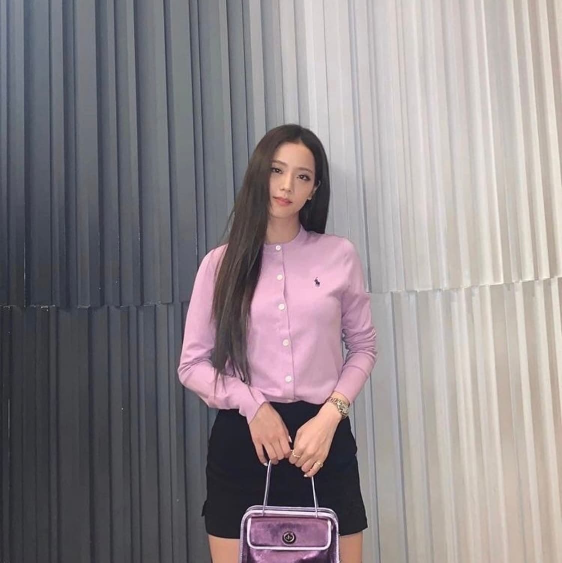 💜폴로 랄프로렌 라벤더 피마 코튼 가디건💜 상품이미지1