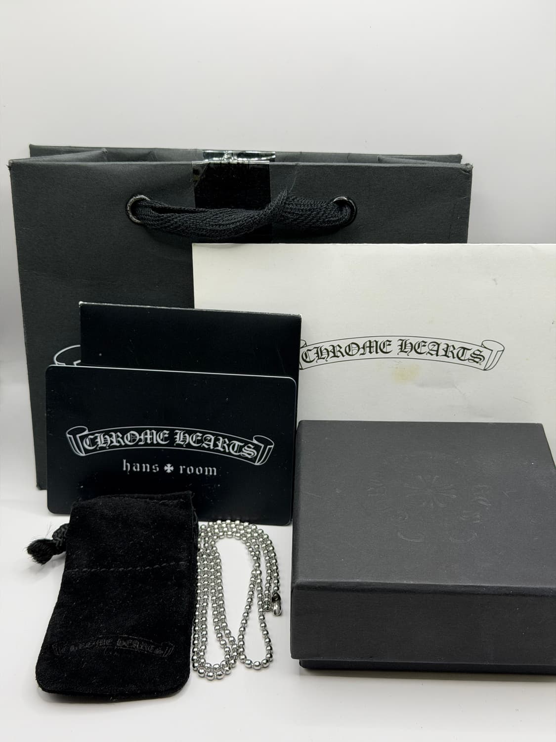 크롬하츠 목걸이 판매합니다. [ 타이니 참 펜던트 ] 상품이미지5