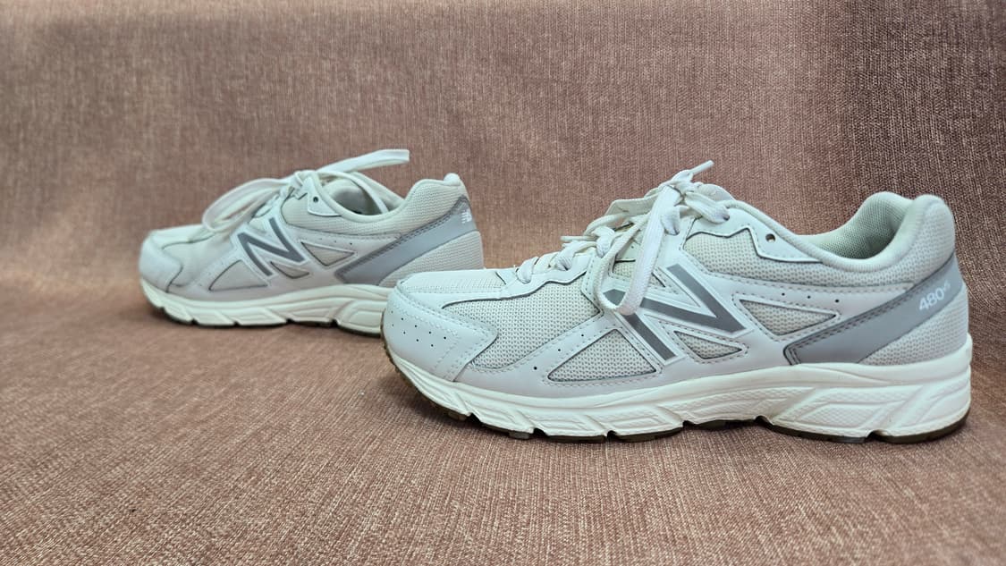 뉴발란스 245mm-  480v5 화이트 - 4E XX와이드 러닝화 상품이미지4