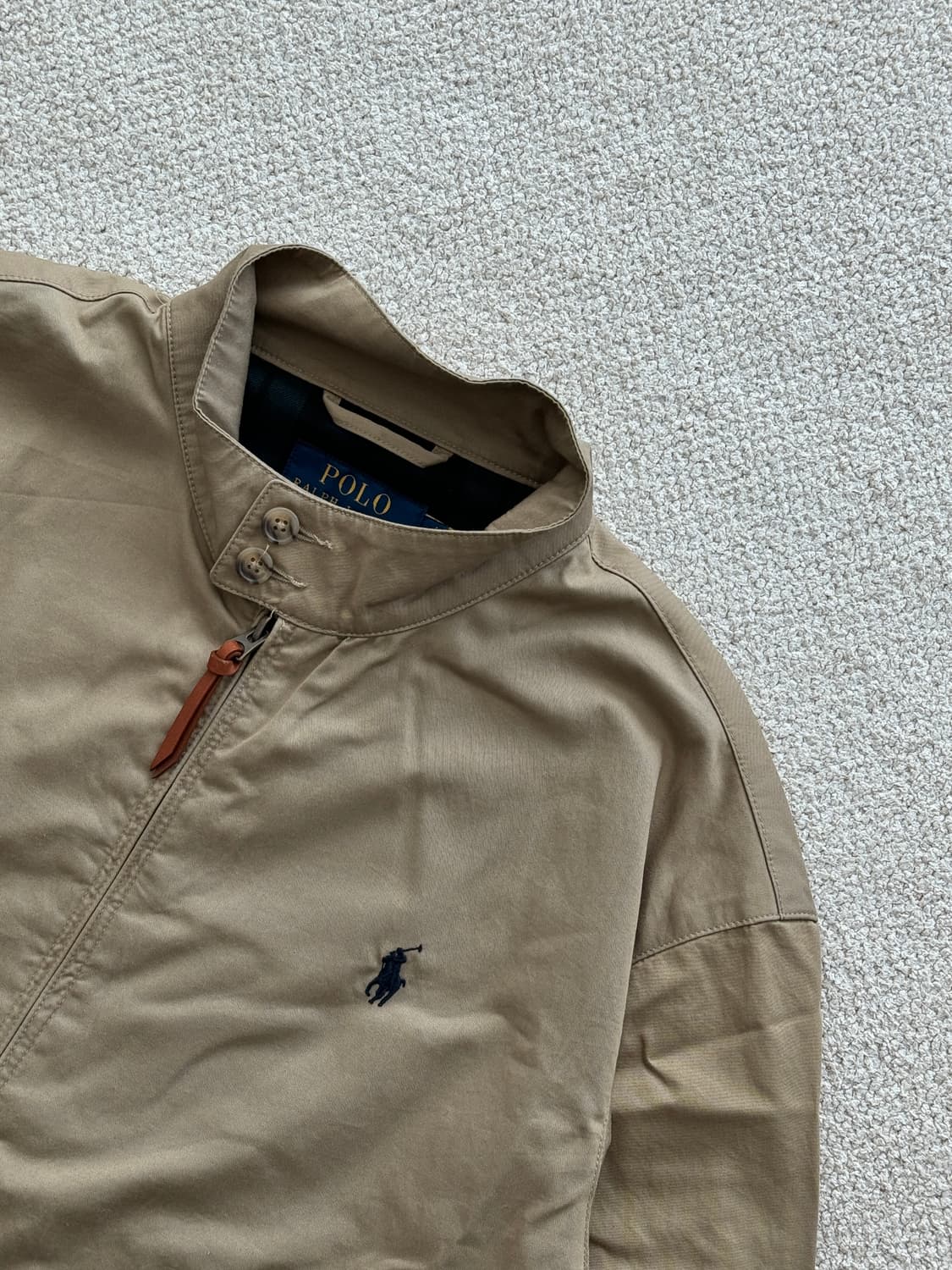 (새상품/정품) 폴로랄프로렌 바라쿠타 코튼자켓(베이지) 상품이미지3