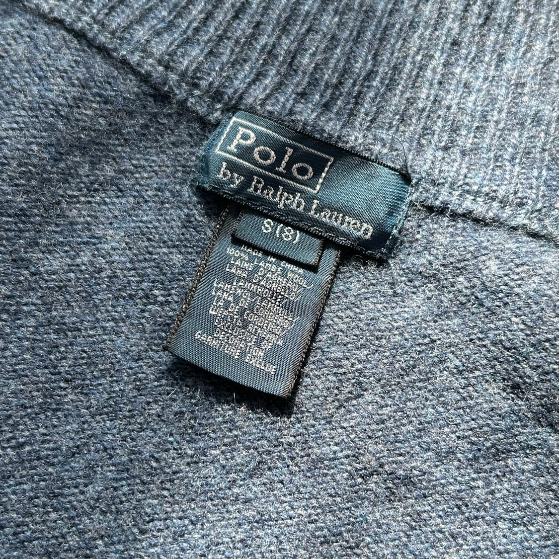 폴로 랄프로렌 램스울 니트집업 상품이미지7