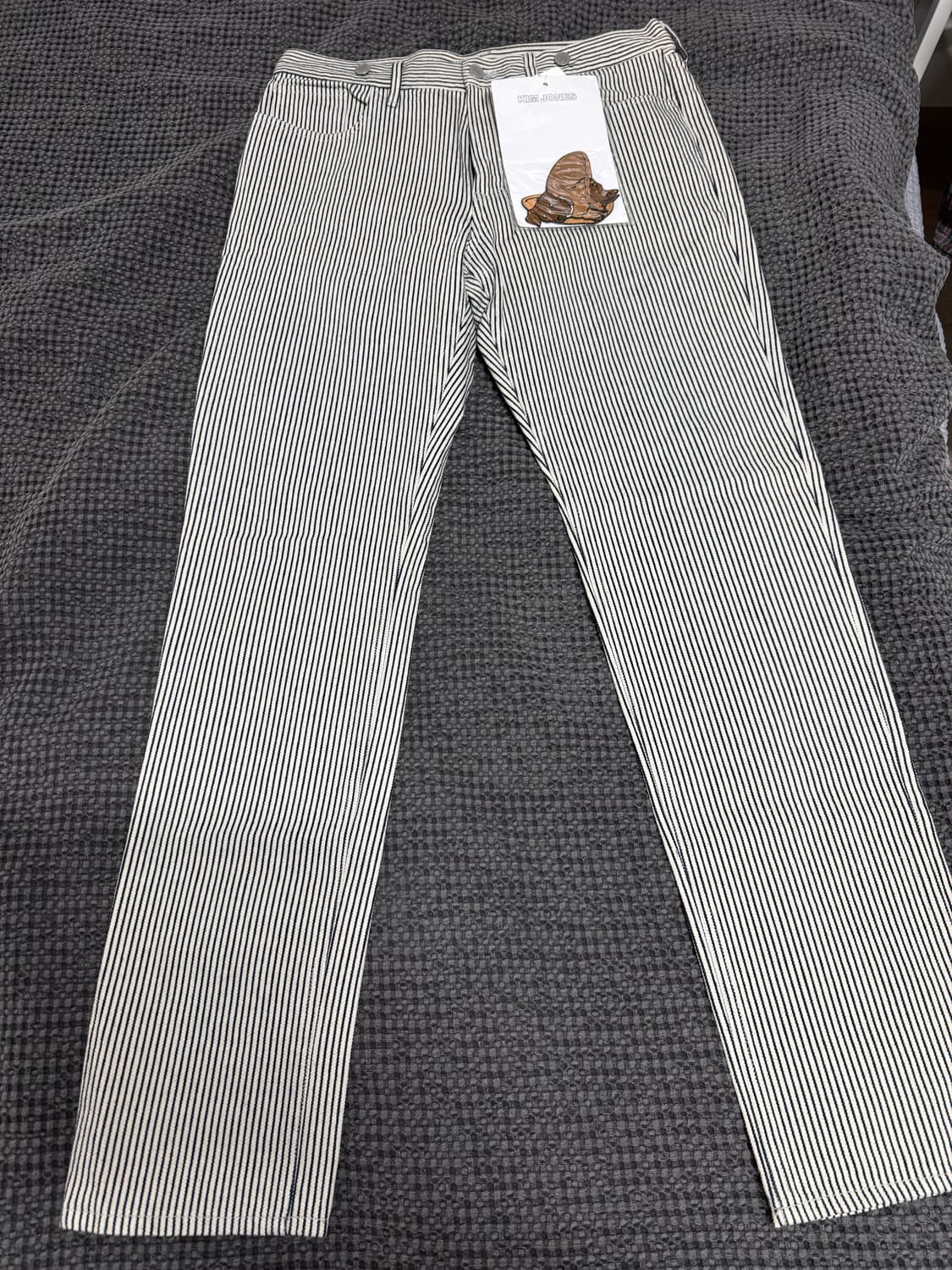 킴 존스 X GU 히코리팬츠 L 새상품 상품이미지2