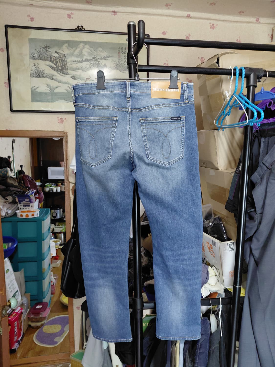 [캘빈클라인]슬림핏 CKJ026 데님 청바지 32사이즈  상품이미지2